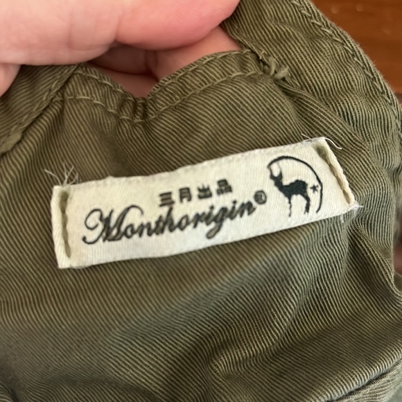 Harem style drop crotch cute jumper overalls - Picture 11 of 13